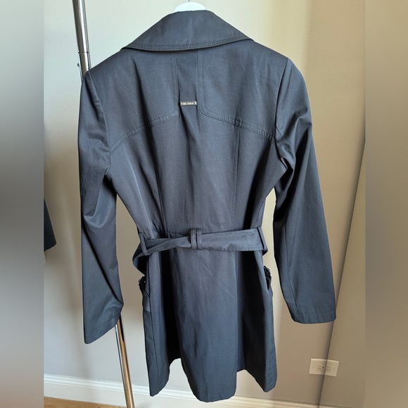 VIA SPIGA Navy Trench Coat in XS - Picture 7 of 13